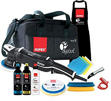RUPES LUCIDATRICE ROTORBITALE BIGFOOT LHR15 MARK III/LUX CON VALIGIA E ACCESSORI