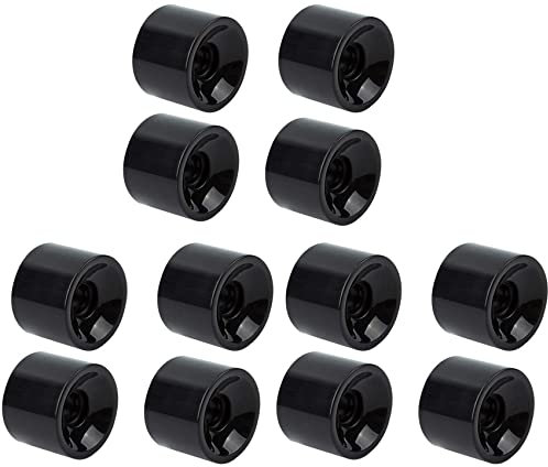 Nicfaky 8 Longboard-Skateboard-, 70 mm, 80 A, Ersatzräder für Cruiser Pennyboard Waveboard Snakeboard