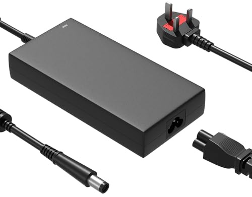 HSXIRQA 180W AC Adapter Compatible with DELL WD19 K20A001 TB16 D6000 D6000S Business Monitor WD15 K17A001 Docking Station WD19S WD19TBS WD19TB K20A Docking Station with 7.4mm x 5.0mm