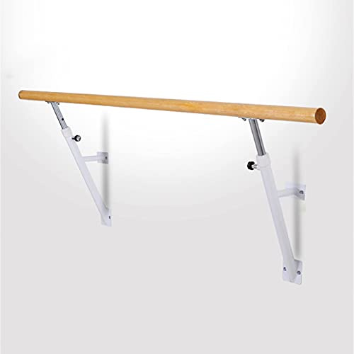 EliteBloom Adjustable Ballet Barres for Adults, 100/150Cm Wall-Mounted Ballet Bar for Home Or Studio Dance Training, Yoga, Stretching (A 150Cm)