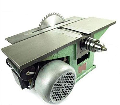 MXBAOHENG Bench Multifunctional Woodworking Machine for Planing/Sawing/Drilling 220V
