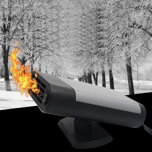 MASO Tragbare Auto Heizung 12 V 150 W Hochleistungs Auto Windschutzscheiben-Heizung schnelle Heizung Entfroster für einfache Schneeentfernung