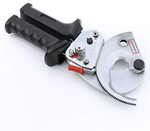 El cortador de cable de trinquete para trabajo pesado cortó hasta 300 mm2 herramienta manual de corte de alambre de trinquete