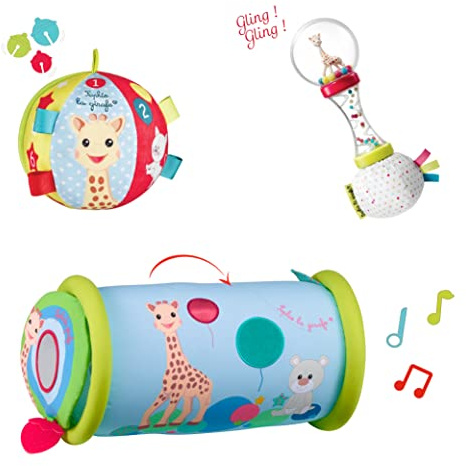 Sophie la Girafe - Set Sentidos 3 Juguetes - Desde 3 Meses
