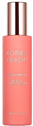 FOREO PEACH Cooling Prep Gel - Laser Hair Removal - Calming & Hydrating - 17 plant extracts, HA & Panthenol - Pain-free Hair Removal - During Treatment & Post- IPL Care - 3.3 fl.oz