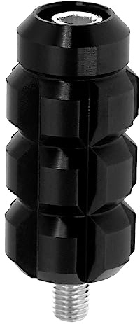 Baceyong Leva del cambio per moto CNC Biglietto Poggiapiedi Compatibile con Ha-rley Sportster XL 1200 883 Touring Road Glide Dyna Softail, Nero