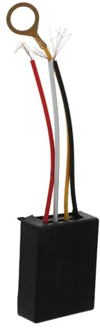 Artibetter Touch Control Dimmable Light Switch 3A Inline Desk Lamp Regulator Stepless Brightness Adjustment for Home and Office Lighting