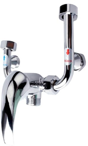 SEWOART Válvula Mezcladora De Ducha y Calentador De Agua Eléctrica, Aleación De Zinc, Control Temperatura Preciso, Sustitución Para Baño y Bañera, Kit Instalación Rápida, Uso Doméstico