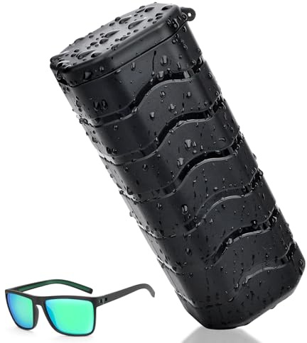 ClaspVital Tactical Hard Shell Sunglasses Case​, Military-Grade Crushproof & Water-Resistant Protective Case for Outdoor/Travel - Fits Ray-Ban, Oakley, Maui Jim & 200+ Premium Sunglasses