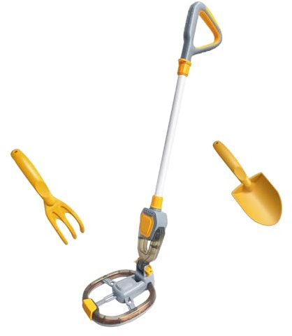 Kit Cercametalli per Bambini,Rilevatore Metalli Leggero Giocattolo per Ragazzi | Bobina Di Ricerca Manuale Per Avventure All'aperto In Giardino Parco Per Bambini Ragazzi