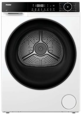 Haier X5 HD120-E357U1 12KG Large Capacity A++ Heat Pump Condenser Smart AI WIFI White Freestanding Tumble Dryer