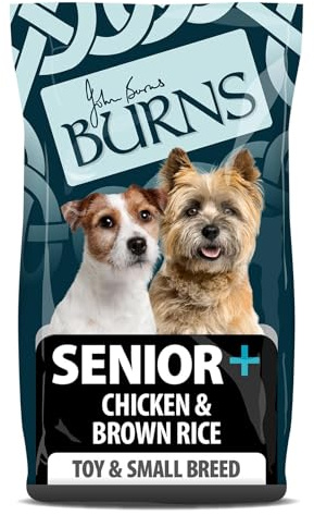 Burns Natural Nutrition Senior + Complete Dry Dog Food Chicken & Brown Rice, 2 kg