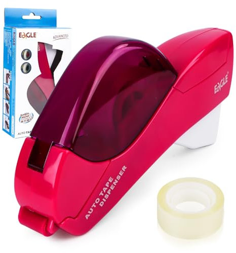 Automatischer Klebebandabroller,Tape Dispenser,Abroller Klein,Klebestreifen Abroller,Abroller Klebeband,Halbautomatischer Klebebandspender,12mm-19mm Klebebandschneider