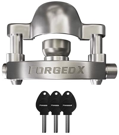 FORGEDX Candado para Remolque, Cerradura Antirrobo