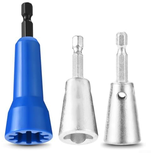 Yuanpgky Juego de 3 herramientas de alambre de acero para electricistas, conector paralelo de bobinado rápido de cable con compatibilidad de taladro, versátil para el hogar, garaje, escuela