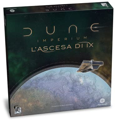 Asmodee - Dune Imperium: Der Aufstieg von Ix, Erweiterung des Brettspiels, italienische Ausgabe