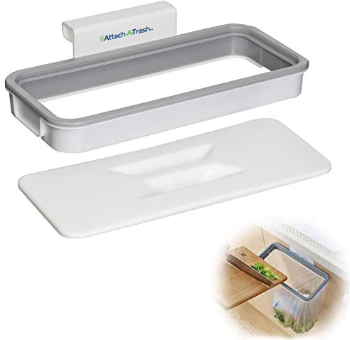 Porta Sacchetti Spazzatura, Porta Sacchetti Immondizia, Porta Pattumiera da Cucina, Supporto per Sacchi Della Spazzatura, Supporto per Sacchetti in Plastica, Per Cassetto, Anta, Armadio