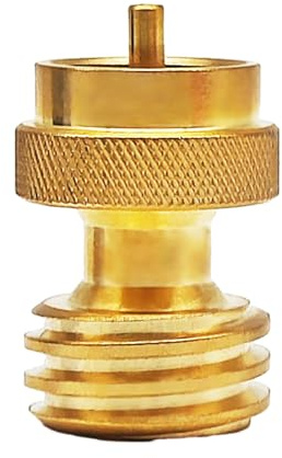 Steak Saver Adapter Converter 1LB Propane Gas Grill Adapter Propane Tank Adapter for Disposable Cylinder