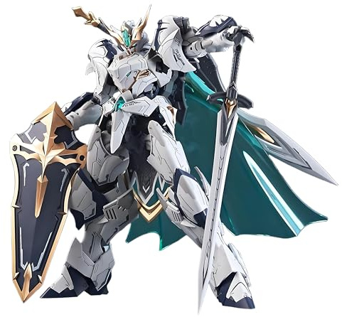 LEBOO 1/144 Plastic Action Figures Kit, SC-002 Titan Greatsword Tristan, Easy to Assemble Articulated Pre Painted 5.5 inch Collectible Model