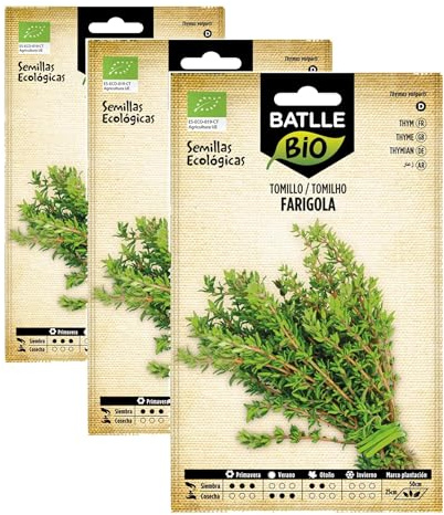 Semillas Batlle Tomillo (thymus vulgaris) - ECO (Paquete de 3)