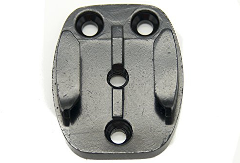 PROtastic® CNC-gefrästes Aluminium, Flache Oberflächenhalterung für GoPro, Xiaomo, SJCAM Action-Kameras, *für Skateboards etc. *