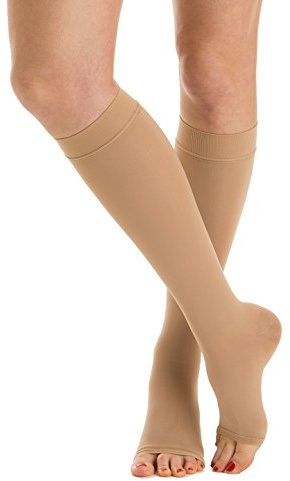 Relaxsan M2050A Gambaletti cotone classe 2 - K2 compressione graduata punta aperta