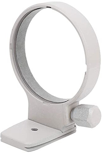 Akozon Stativkragen, Metall Stativschelle Tripod Mount Ring Stativgewinde Anlaufring Stativhalterung Stativschelle für 70-200mm F2.8 Kameraobjektiv Grau