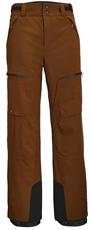 killtec Herren Skihose/Funktionshose mit Kantenschutz und Schneefang KSW 51 MN SKI PNTS, gebranntes orange, XL, 42003-000