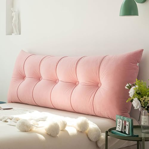 Cuscini Testata Letto Cuscino Lombare da Lettura Confortevole Schienale Testata Letto Divano Rettangolare Supporto Posteriore Rimovibile Grande Cuscino Schienale Cuscino da Parete,H,60x20x50cm