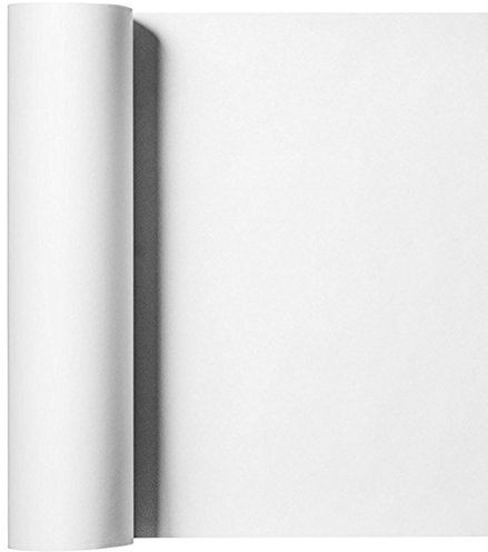 (White) - Siser EasyWeed Heat Transfer Vinyl HTV for T-Shirts 30cm by 0.9m Roll (White)