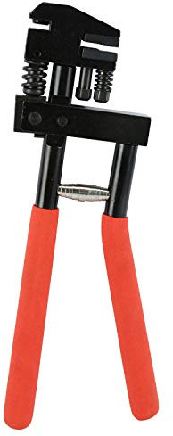 FreeTec 2 in 1 Ø5mm Kombinierte Absetzzange Lochzange Falzzange Blechlocher Karosseriezange