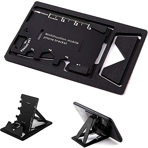 YSYPET 3 en 1 Multi-usages Toolcard, Couteau de Carte de Poche Portable de Carte de Survie de Portefeuille, Couteau de vis en Acier Inoxydable