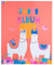 Grupo Erik Fotobuch Einsteckalbum Lama - Fotoalbum mit Folien 200 - Foto Einsteckalbum 13x20cm, Orange