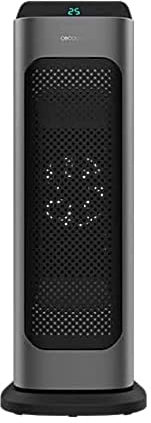 Cecotec Scaldabagno Ceramico Ready Warm 6800 Ceramic Sky Smart, 2000 W, Termostato Regolabile, Display LED, Timer, Oscillazione, Telecomando, Copertura 20 m2