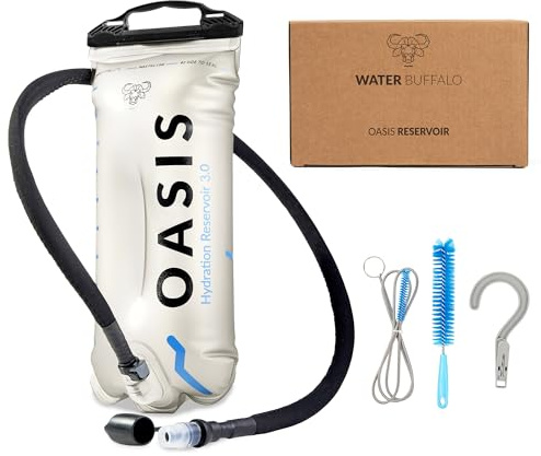 Water Buffalo Oasis 3L Hydration Bladder, Cleaning Kit Included
