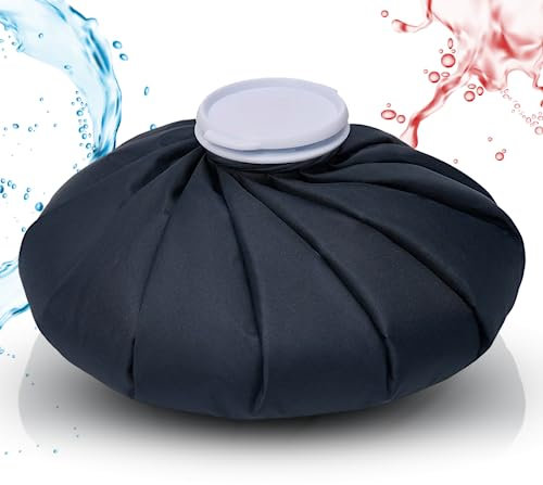 IEA Medical Wärmebeutel/Eisbeutel 2er Set 23 cm & 28 cm, Wiederverwendbar, flexible Wärmflasche, Eisbeutel zum Kühlen, Wärmebeutel, Kühlkissen, Kühlbeutel, Kühlpads, Blau