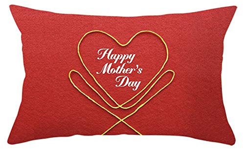 Leinen Kissenbezüge Nackenrolle Kissenbezug Couch Rot Kissenbezüge Outdoor Kissenbezug Personalisiert Kissenbezüge Sofa Dekor 30x50 cm