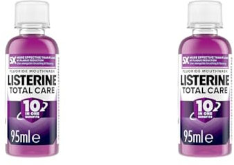 Listerine Total Care Mouthwash 95ml (Pack of 2)