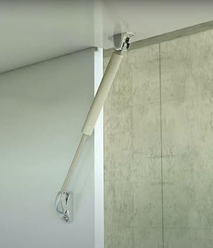 Pistone a Gas COMPACT rialza Originale Italiana Ferramenta LIVENZA– Asta SOFT STOP L. 244 mm 100N Newton per Ante Cucina e Living – Ammortizzatore per Mobili e Pensili Lift up spring (L.244 mm 100N)