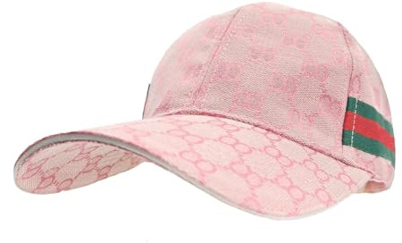 Generisch Berretto da baseball alla moda, in cotone, per uomini e donne, rosa, taglia unica (regolabile)