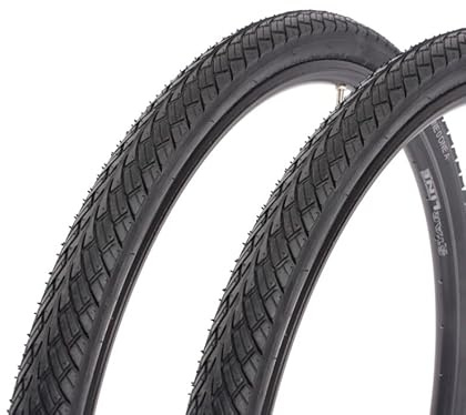 Kujo One 0 One A 28 pulgadas 700 x 1,75 – 47-622 – 22 TPI – Neumáticos de alambre – Negro – City Trekking Par de neumáticos