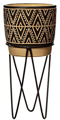 Sass & Belle Nomad Planter with Wire Stand