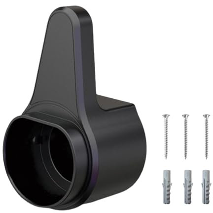 IGTOPS Typ 2 Wandhalterung Ladekabel Wandhalter für Elektrofahrzeuge Halterung, EV Kabel Organizer, Kabelhalterung Typ 2 Steckerhalter, EV Ladegerät Holder Halterung Wallbox Zubehör (A)
