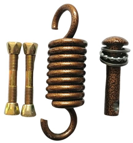 FVPKYUR Ressort Balançoire Véranda | Ressort de Suspension de Haute Résistance,Crochet D'ancrage Porteur En Acier Inoxydable Solide Pour Patio, Sac De Boxe, Salle De Gym, Chaise Et Quincaillerie De