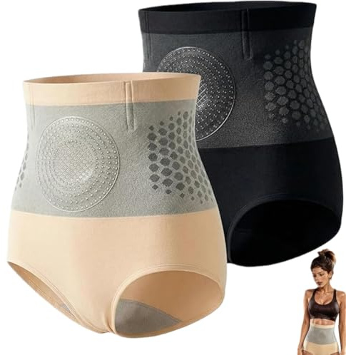 Genérico Pantalones Cortos Termogénicos para Esculpir Quemagrasas Pantalones Cortos Reductores 4 En 1 de Micropartículas Sculpting Shorts moldeadores de Cuerpo con Control de Barriga de Cintura Alta