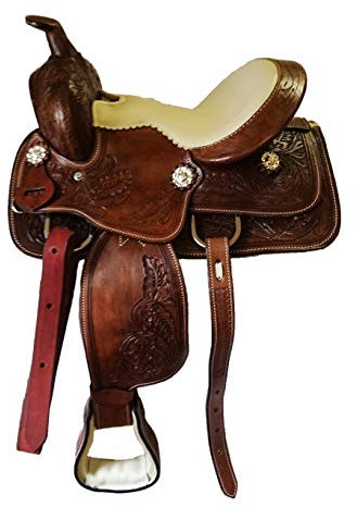Esposita Westernsattel Set Texas Kids für Shetty und Pony, echtes Leder 10