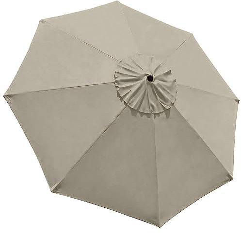 EliteShade Parasol de terrasse beige 2,7 m