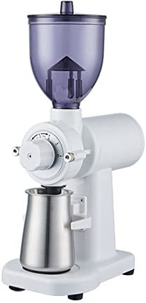 NOALED Molinillo de café portátil para el hogar Molinillo de café eléctrico Molino de Rebabas automático Máquina de moler Granos de café 5 Niveles Ajustable 250G Beans Hopper