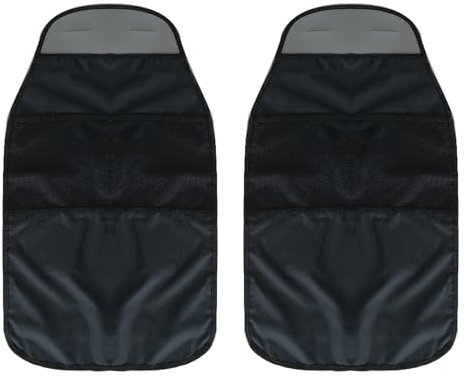 2 Pezzi Cuscino Di Protezione Dello Schienale Cuscino Di Protezione Dello Schienale per Auto per Bambini, Seggiolino Auto Protezione Del Sedile Posteriore Dell'automobile Organizzatore Adatto