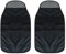 MEMOFYND 2 almohadillas protectoras para respaldo de coches infantiles, organizador de asiento de coche, adecuado para asientos de altura ajustable (negro)
